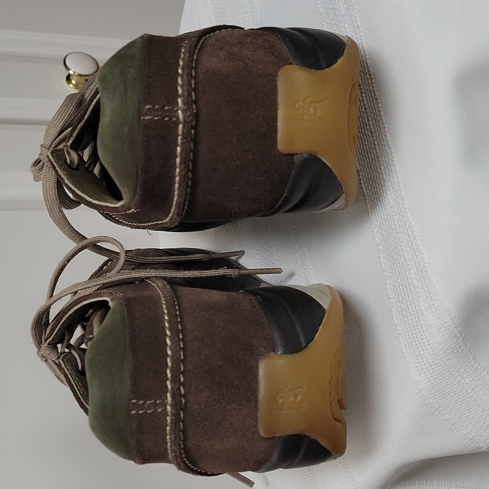 MBT "BARBARA" BROWN SUEDE LEATHER WALKING SHOES, SZ 7.5 - Picture 6 of 9